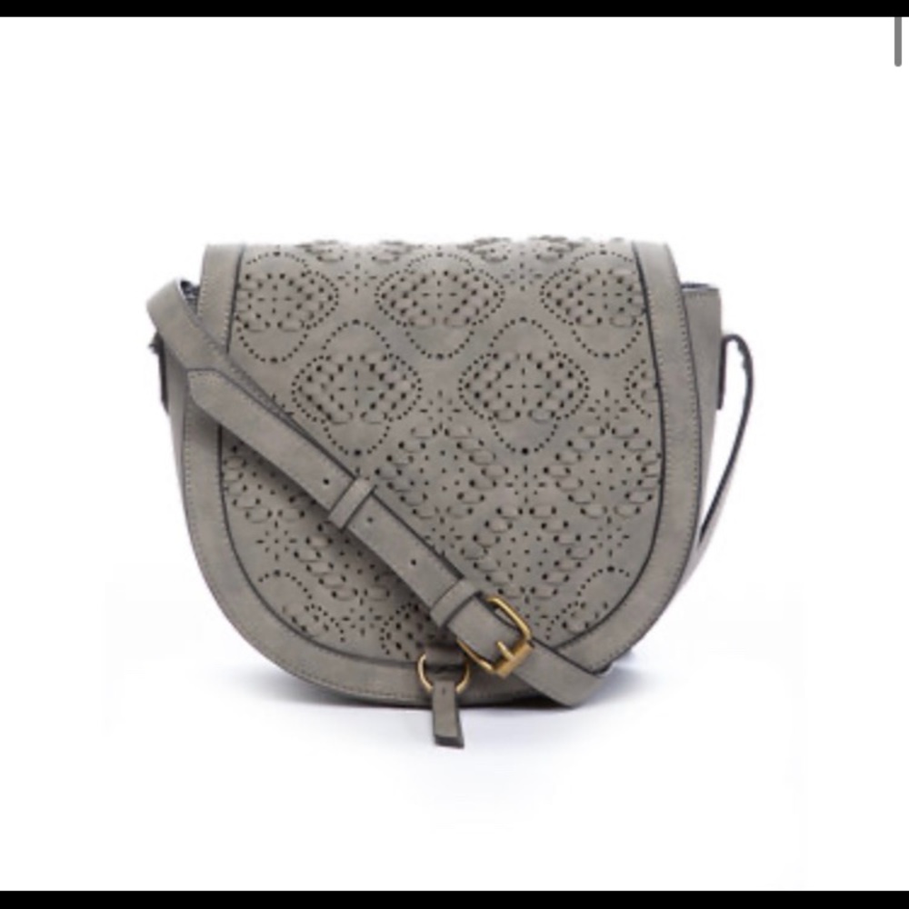 Willow Whipstitch Half Moon Crossbody